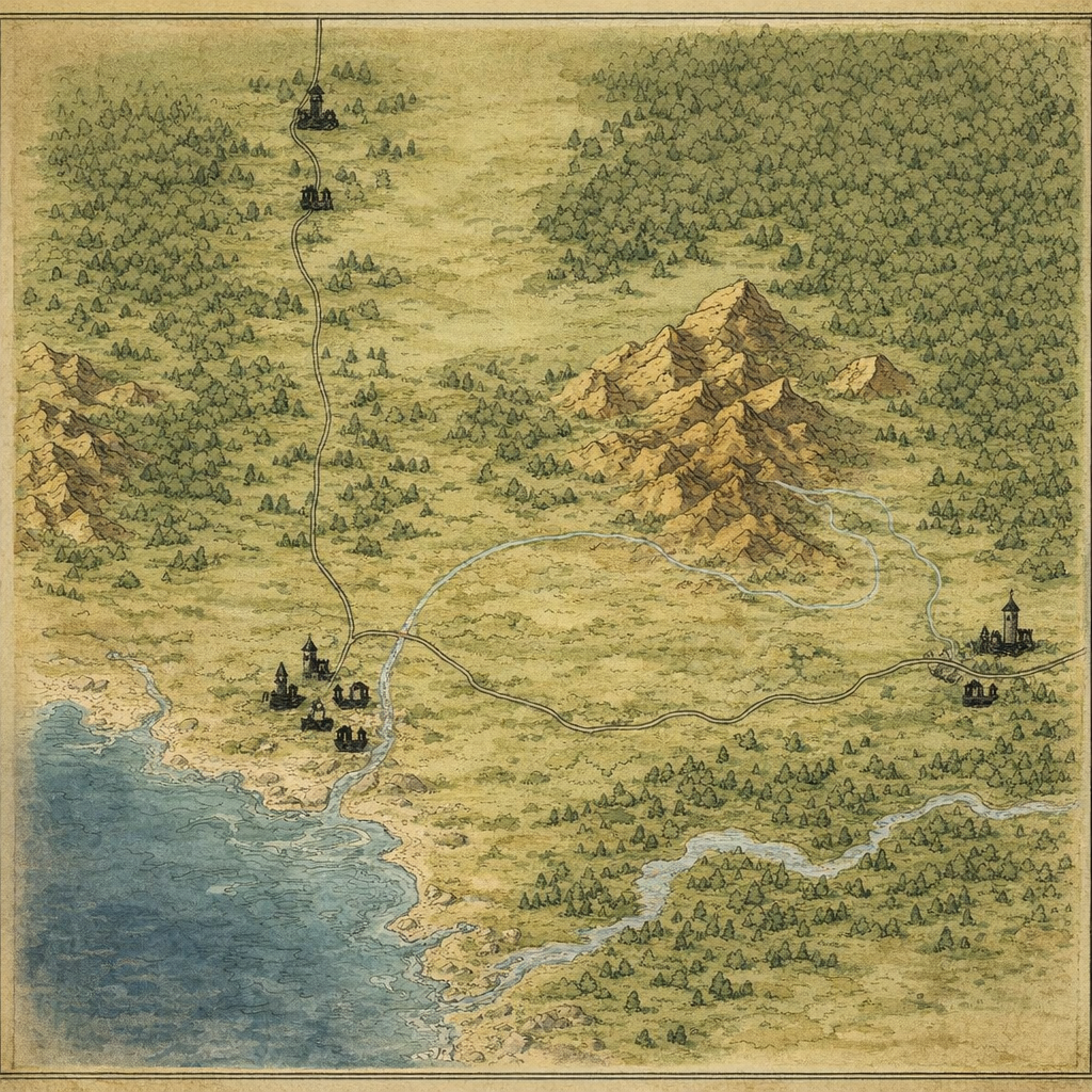 Map of the Emerald Dominion